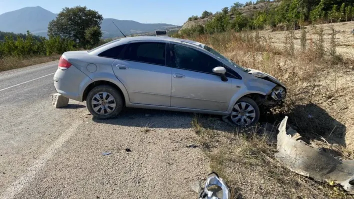 Bilecik'te yaşanan trafik kazasında 1 kişi yaralandı