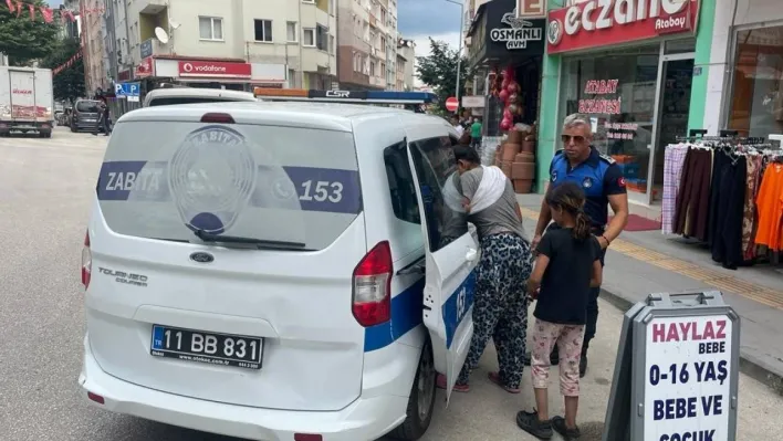 Bilecik'te zabıtalar dilenci avında