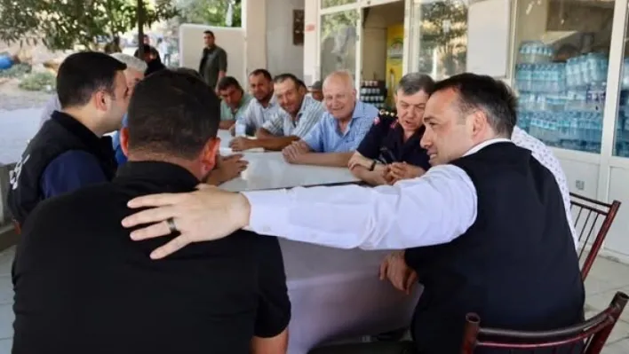 Bilecik Valisi Faik Oktay Sözer'den yangın sonrası Selçik Köyü'ne ziyaret