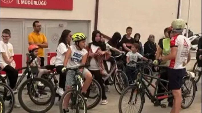 Bisiklet etkinliği Bilecik'te yoğun ilgi gördü