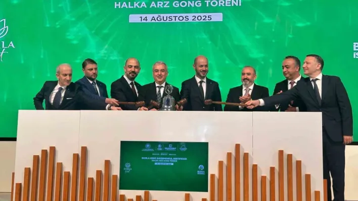 Borsa İstanbul'da 'Gong' Damla Kent Projesi Gayrimenkul Sertifikası için çaldı