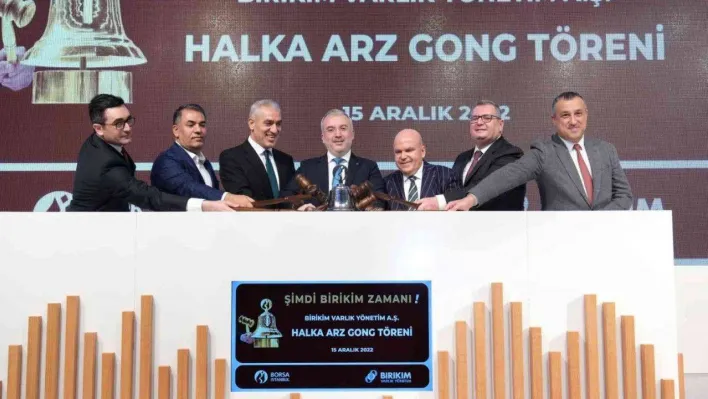 Borsa İstanbul'da gong Birikim Varlık Yönetim için çaldı