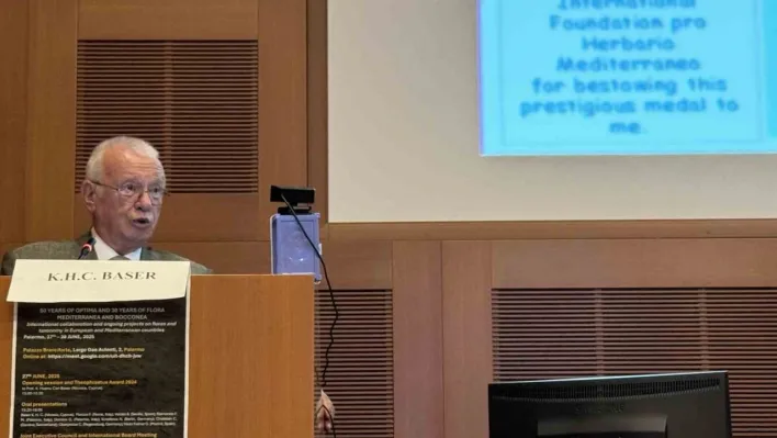 Botaniğin Nobeli, Theophrastus Ödülü, Prof. Dr. K. Hüsnü Can Başer'in oldu