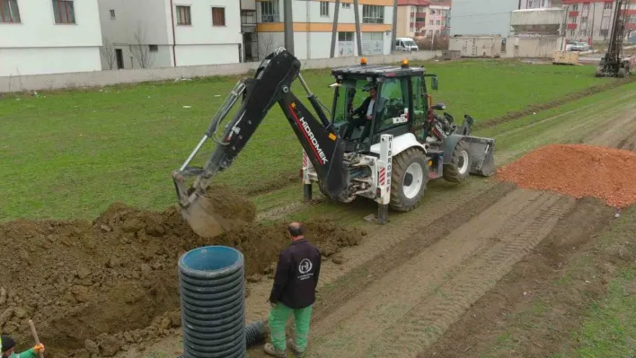 Bozüyük'te alt yapı çalışmaları devam ediyor