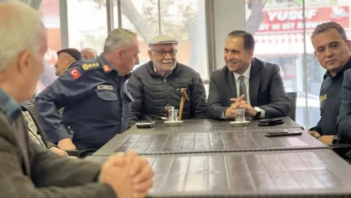 Bozüyük'te esnaf ve vatandaşlarla buluşma