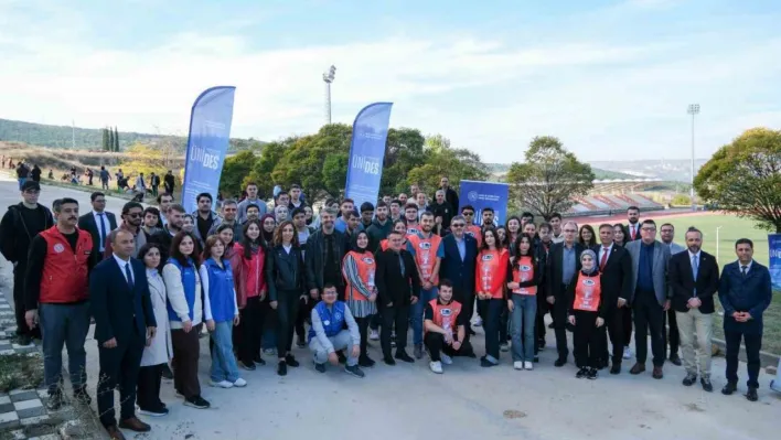 BŞEÜ'de 150 zeytin fidanı dikildi