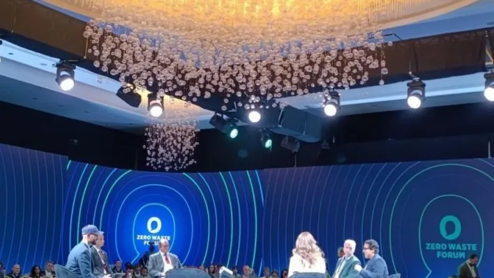 BŞEÜ, Uluslararası Sıfır Atık Forumu'nda Türkiye'yi temsil etti