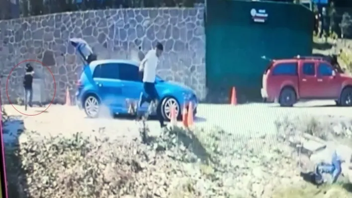 Bungalovda konaklayan 4 kişiye maskeli şahıslar kurşun yağdırdı: O anlar kamerada
