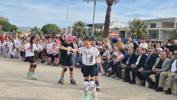 Burhaniye'de Gençlik ve Spor Festivali coşkusu yaşandı