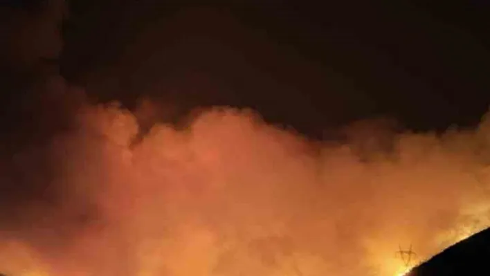 Bursa-Ankara otobanı yangın sebebiyle trafiğe kapatıldı