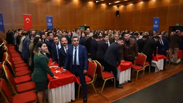 Bursa Büyükşehir'de hizmet kadrosunun yeni neferleri yemin etti