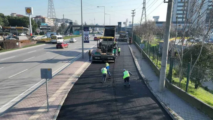 Bursa Büyükşehir'den asfalt mesaisi