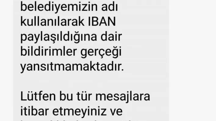 Bursa Büyükşehir'den yangın yardımı dolandırıcılığına karşı uyarı