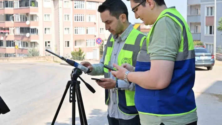 Bursa'da çevresel gürültü ölçümü yapıldı