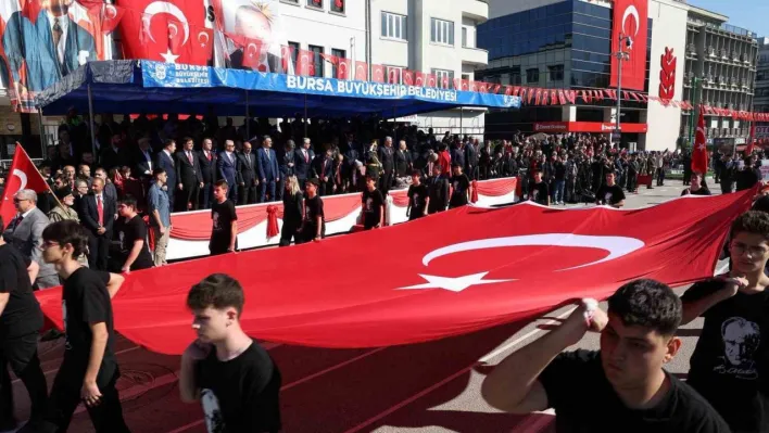 Bursa'da Cumhuriyet Bayramı coşkusu