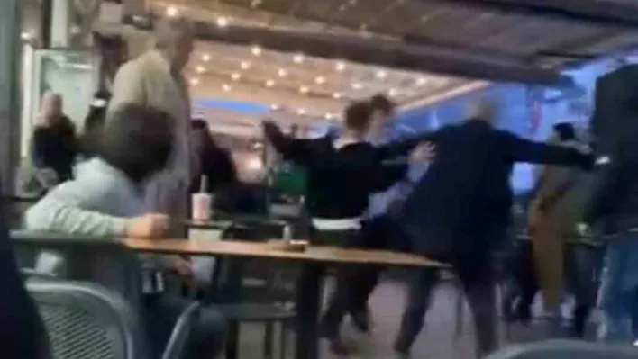 Bursa'da gençlerin meydan muhaberesi kamerada