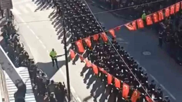 Bursa'da gurur veren görüntüler