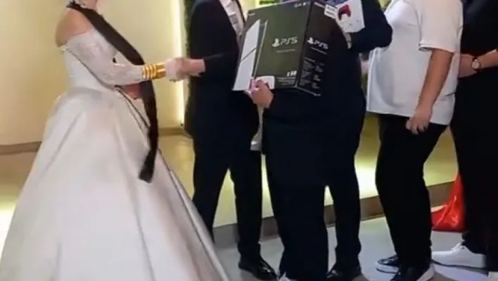 Bursa'da ilginç takı töreni