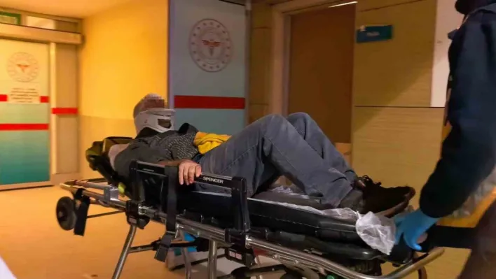 Bursa'da otomobilin çarptığı yaya ağır yaralandı