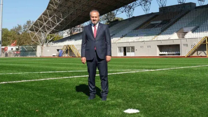 Bursa'da saha ve zemin futbola elverişli hale geliyor