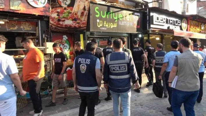 Bursa'da Suriyelilerin yaşadığı mahallelerde sıkı denetim