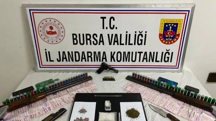 Bursa'da uyuşturucu operasyonunda 1 tutuklama