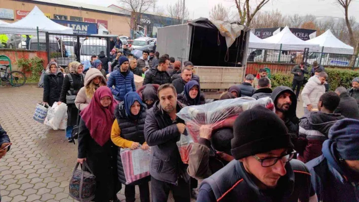 Bursa'da yardım seferberliği