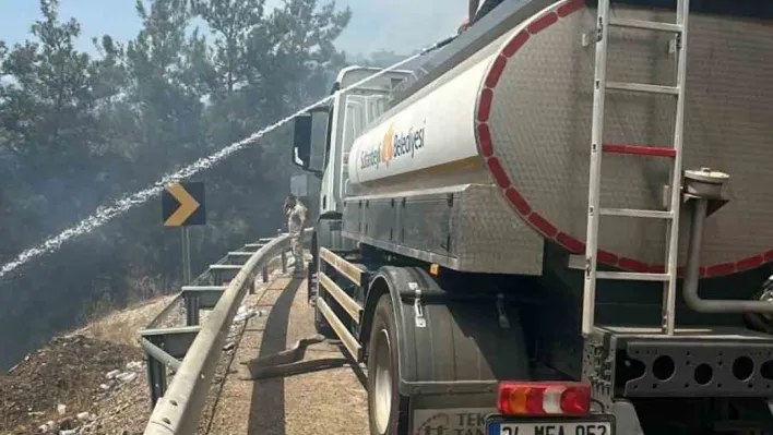 Bursa'daki orman yangınlarıyla mücadeleye Sultanbeyli Belediyesi'nden destek