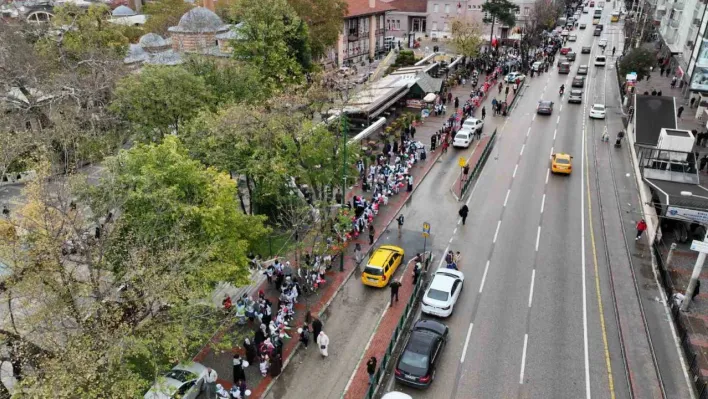 Bursa'nın çocukları Filistin için tek yürek
