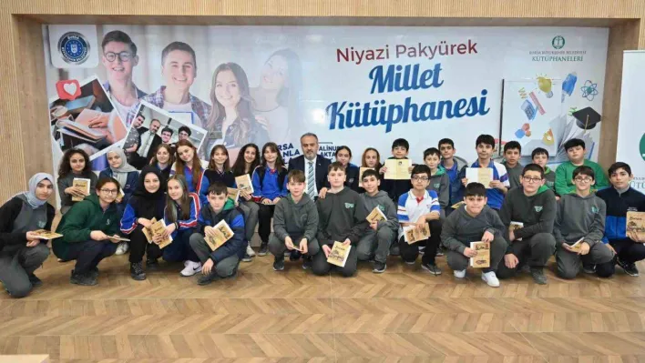 Bursa'nın kitap kurtları ödüllendirildi