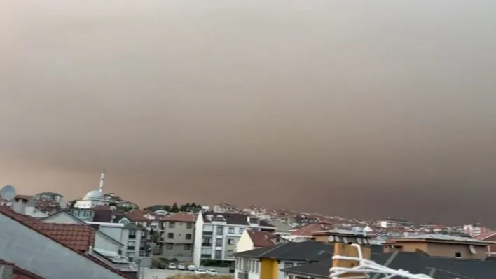 Bursa'yı duman ve kül esir aldı