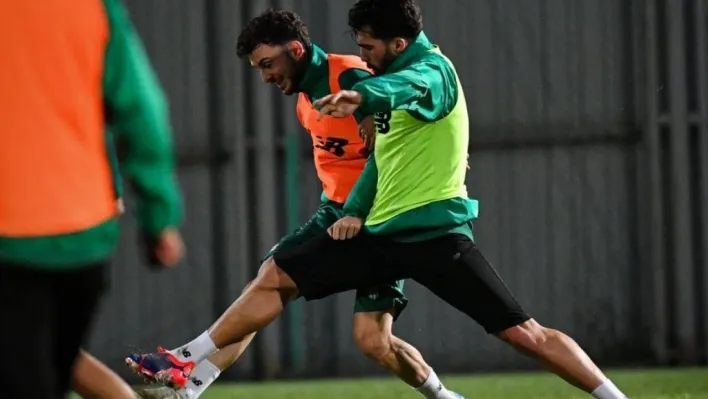 Bursaspor'da Gebzespor maçı hazırlıkları sürüyor