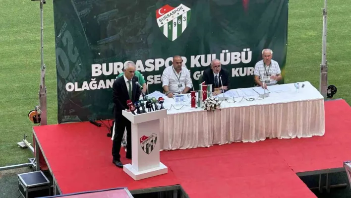 Bursaspor'da Olağanüstü Kongre kararı alındı