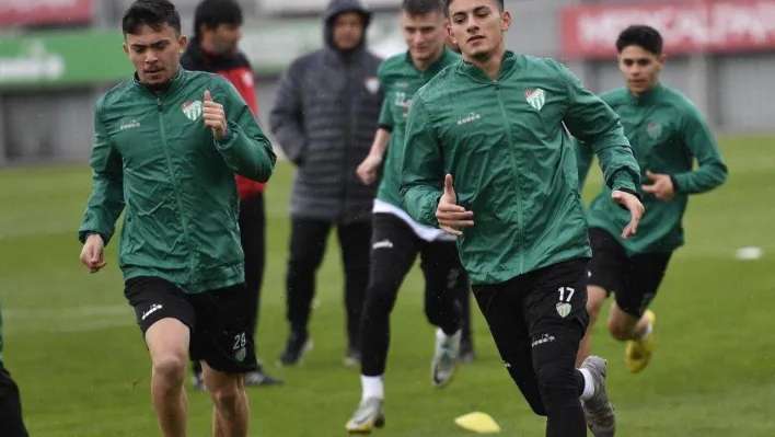 Bursaspor'da Somaspor maçı hazırlıkları tamamlandı