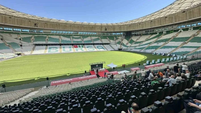 Bursaspor'da Tüzük Kongresi Timsah Park'ta yapılacak