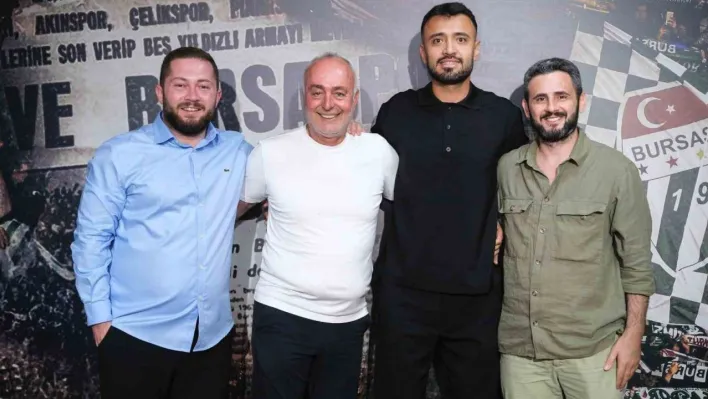 Bursaspor, Mehmet Yiğit'e veda etti