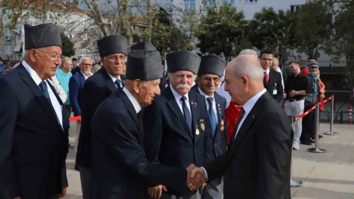 Büyük Zafer'in 102'inci yılı Büyükçekmece'de düzenlenen törenle kutlandı