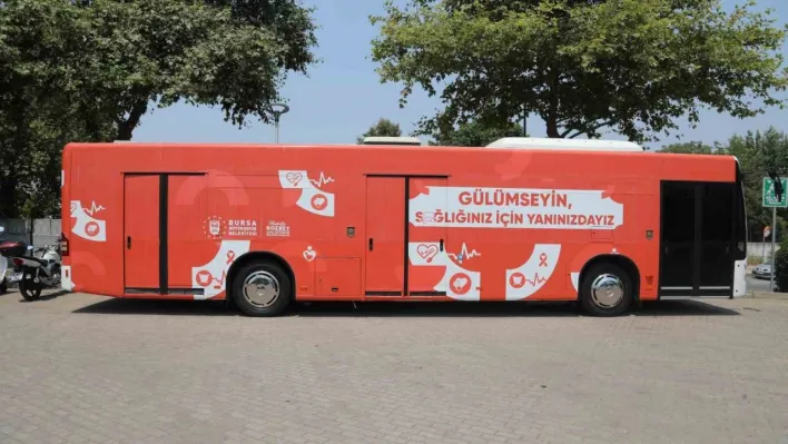 Büyükşehir, 'Sağlık Otobüsü' projesini hayata geçirdi