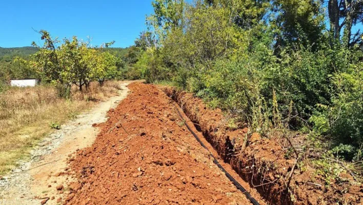 Büyükşehirden yeni içme suyu hattı