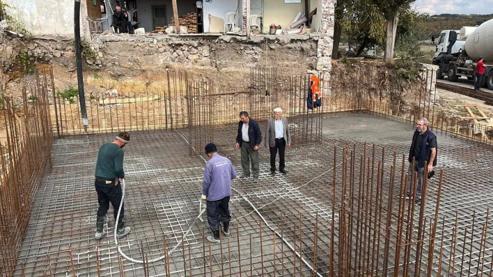 Çan'da Küçükyepe Köyü Cami inşaatı yapımına başlandı