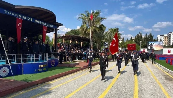 Çanakkale'de 2003-1 Tertip 3'üncü Grup Erlerin Ant İçme Töreni düzenlendi