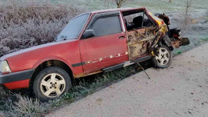 Çanakkale'de arıza yapan araç kaza yapmış halde bulundu