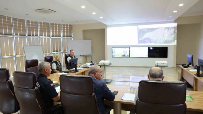 Çanakkale'de elektrik hattı kaynaklı yangınların önlemesi amacıyla toplantı düzenlendi