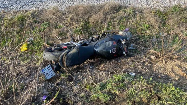 Çanakkale'de emanet aldığı motosikletle kaza yapan genç toprağa verildi