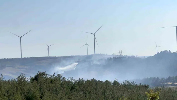 Çanakkale'de orman yangınına müdahale kapasitesi arttırıldı