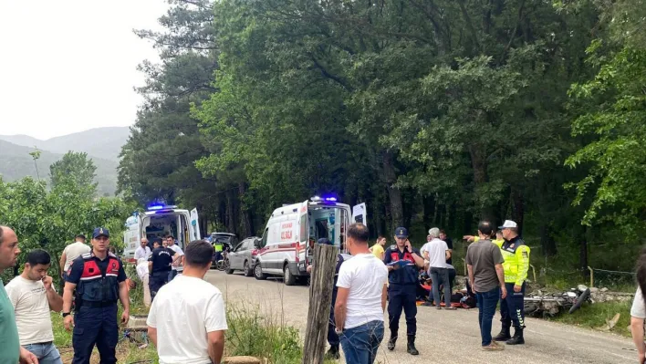 Çanakkale'de otomobil ile motosiklet çarpıştı: 4 yaralı