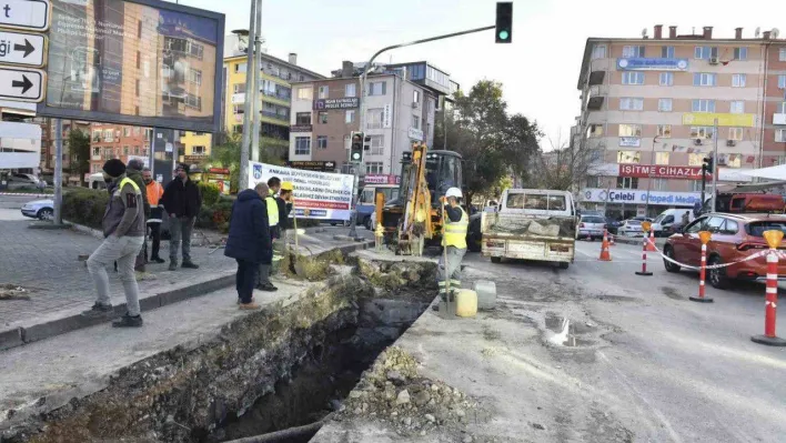 Çankaya Aksu Caddesi'nin sel çilesi son buluyor