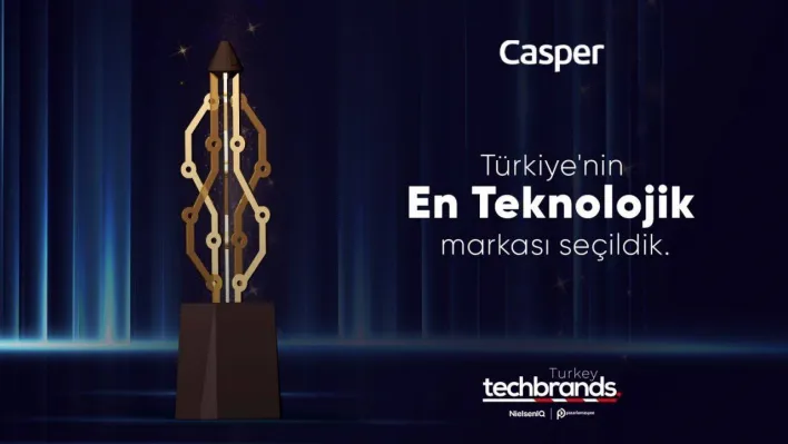 Casper 'En Teknolojik Bilgisayar Markası' ödülünü aldı