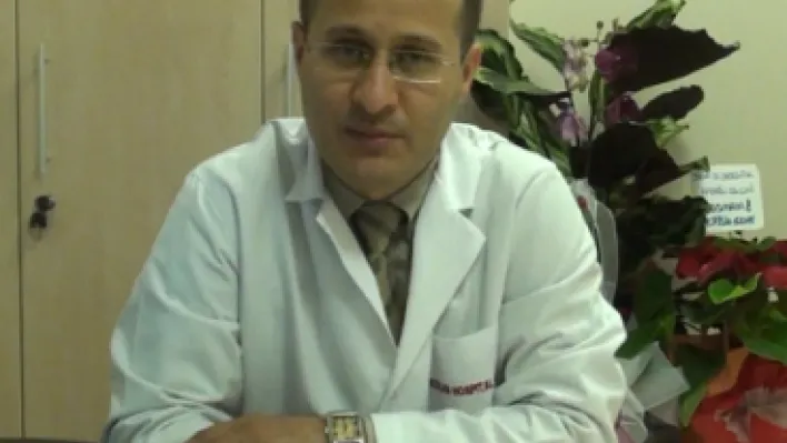 Çetkin, Kolan hastanesinde göreve başladı