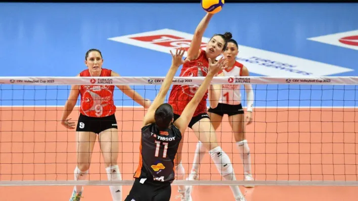 CEV Kupası: THY: 3 - Viteos Neuchatel: 0